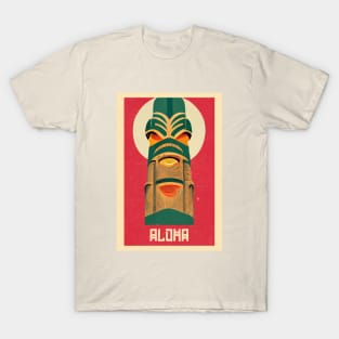 Aloha Tiki Retro T-Shirt